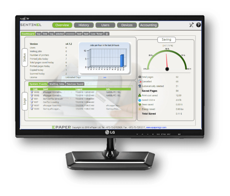 Centralized Printer Management